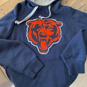 Never Worn Navy With Orange Chicago Bears Men's M Hoodie